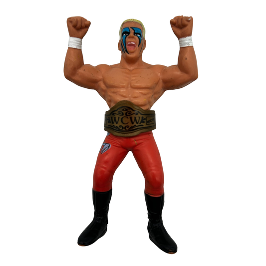 WCW Sting original figure with belt by Galoob 398