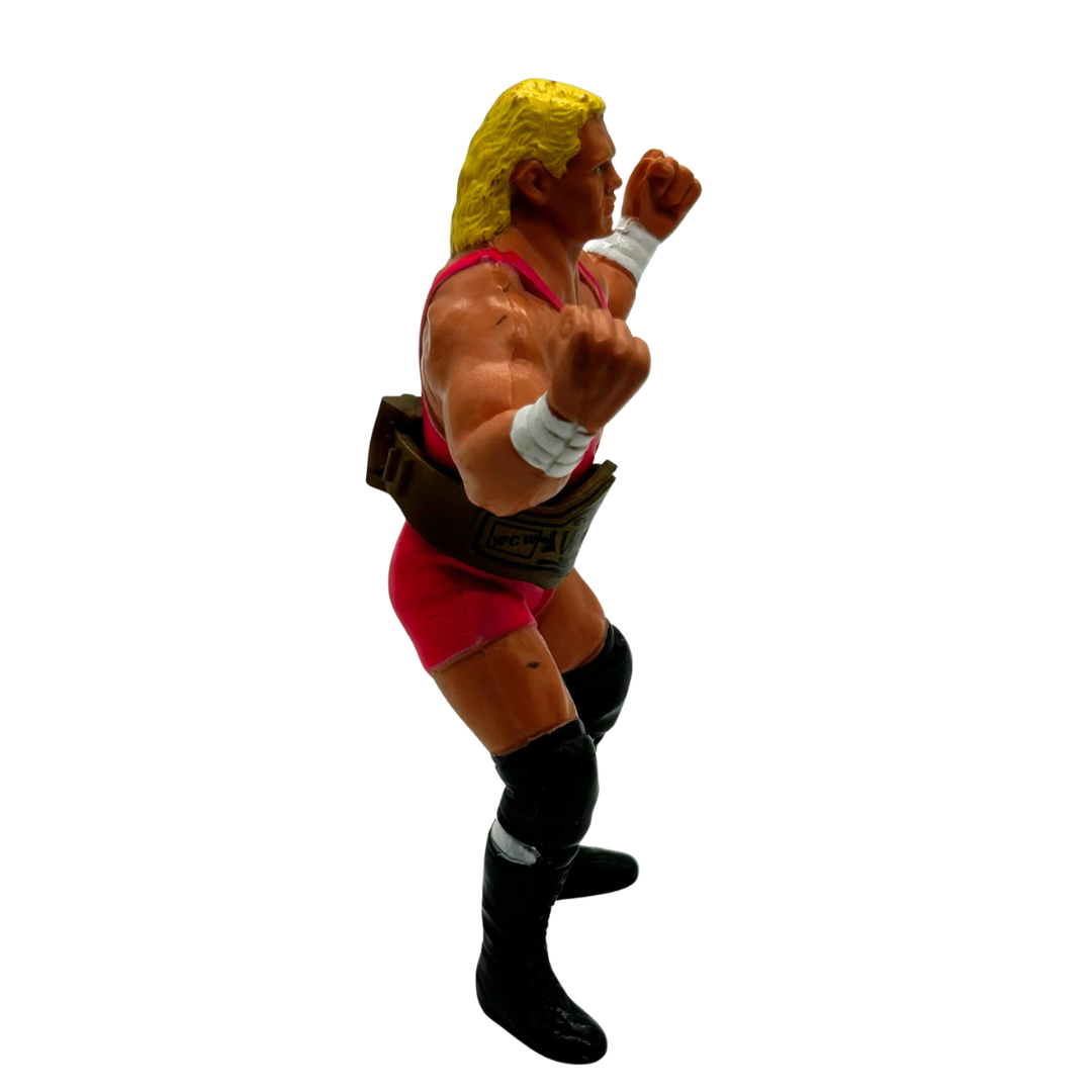 WCW Sid Vicious original figure pink variant with belt by Galoob 67
