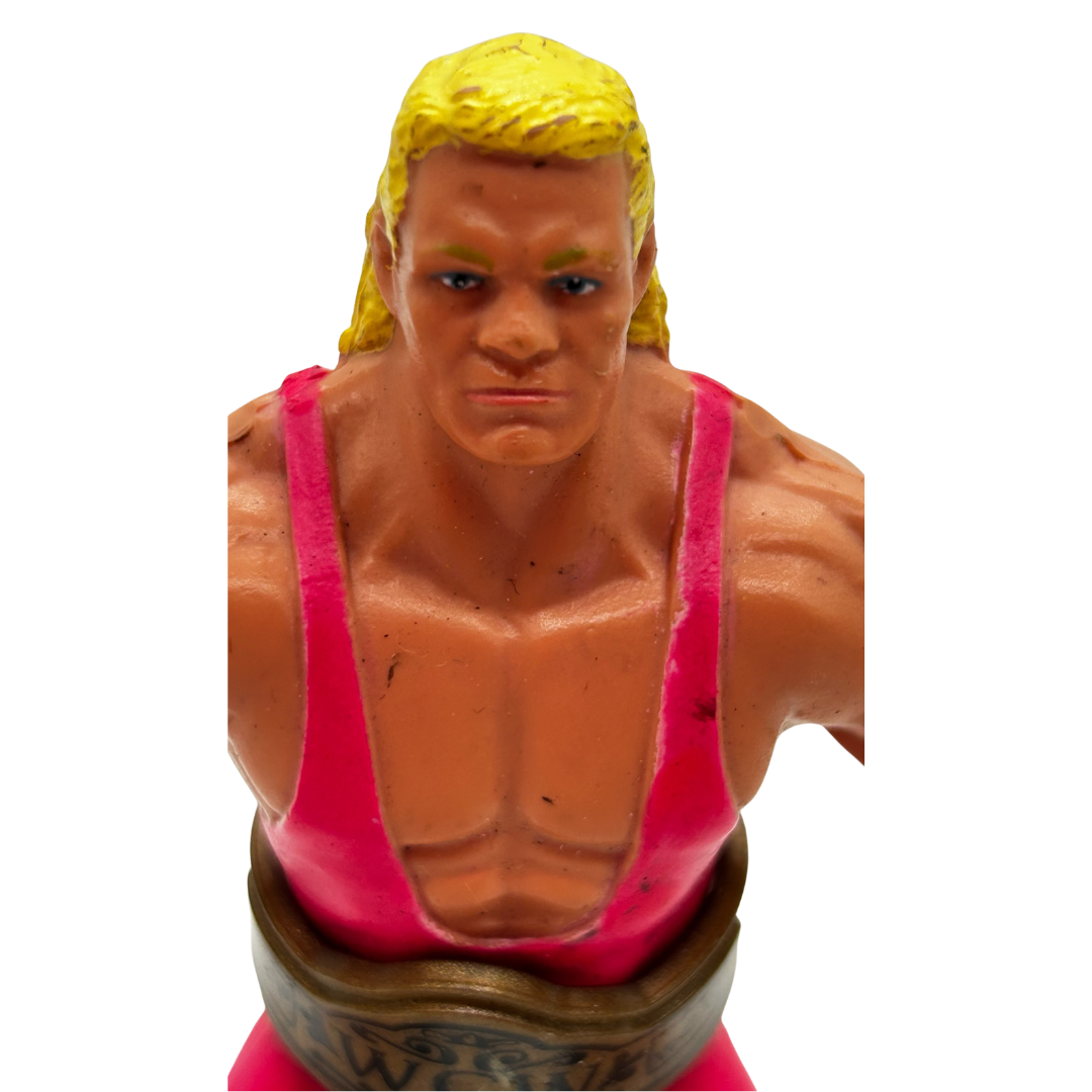 WCW Sid Vicious original figure pink variant with belt by Galoob 67