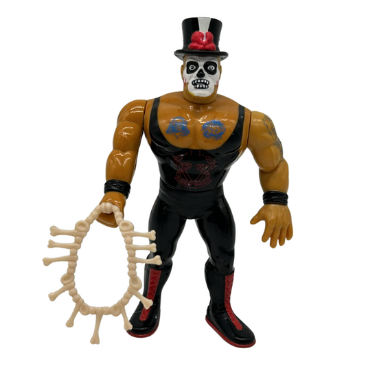 WWF Papa Shango complete with bone necklace series 6, working action 147