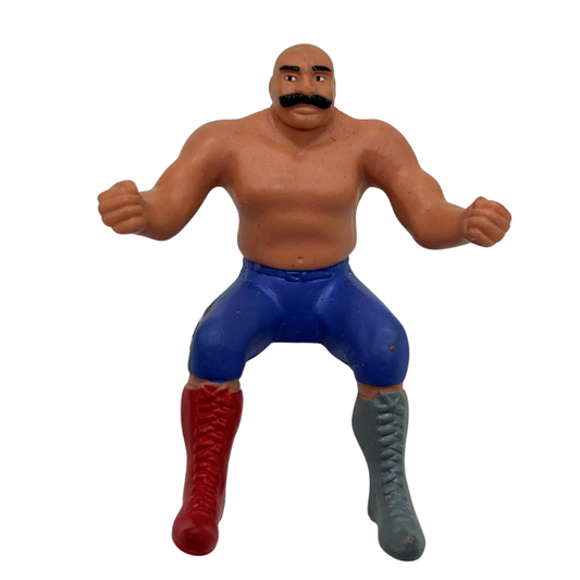 WWF WWE Wrestling Thumb War figure Iron Sheik 1985 Titan Sports 200