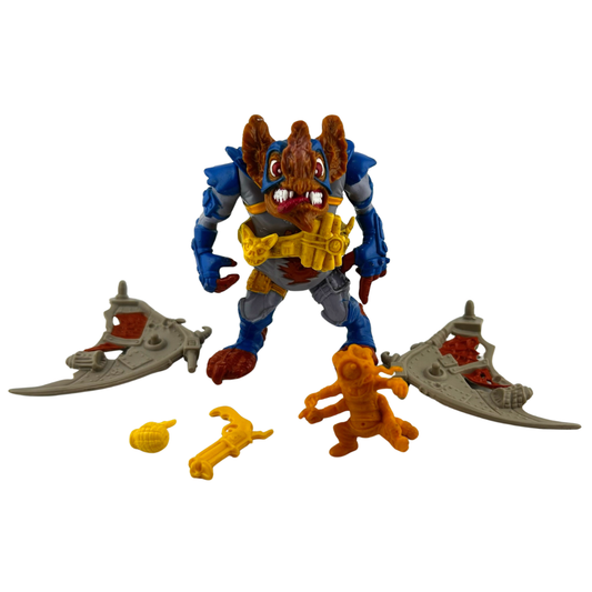 Teenage Mutant Ninja Turtles Wingnut and Screwloose figure complete 324