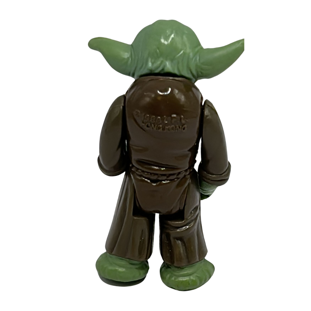 Vintage Star Wars Yoda figure with no accessories 1980 LFL Hong Kong 219E