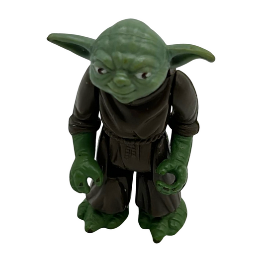 Vintage Star Wars Yoda figure Pac Man eyes 1980 LFL Hong Kong 333