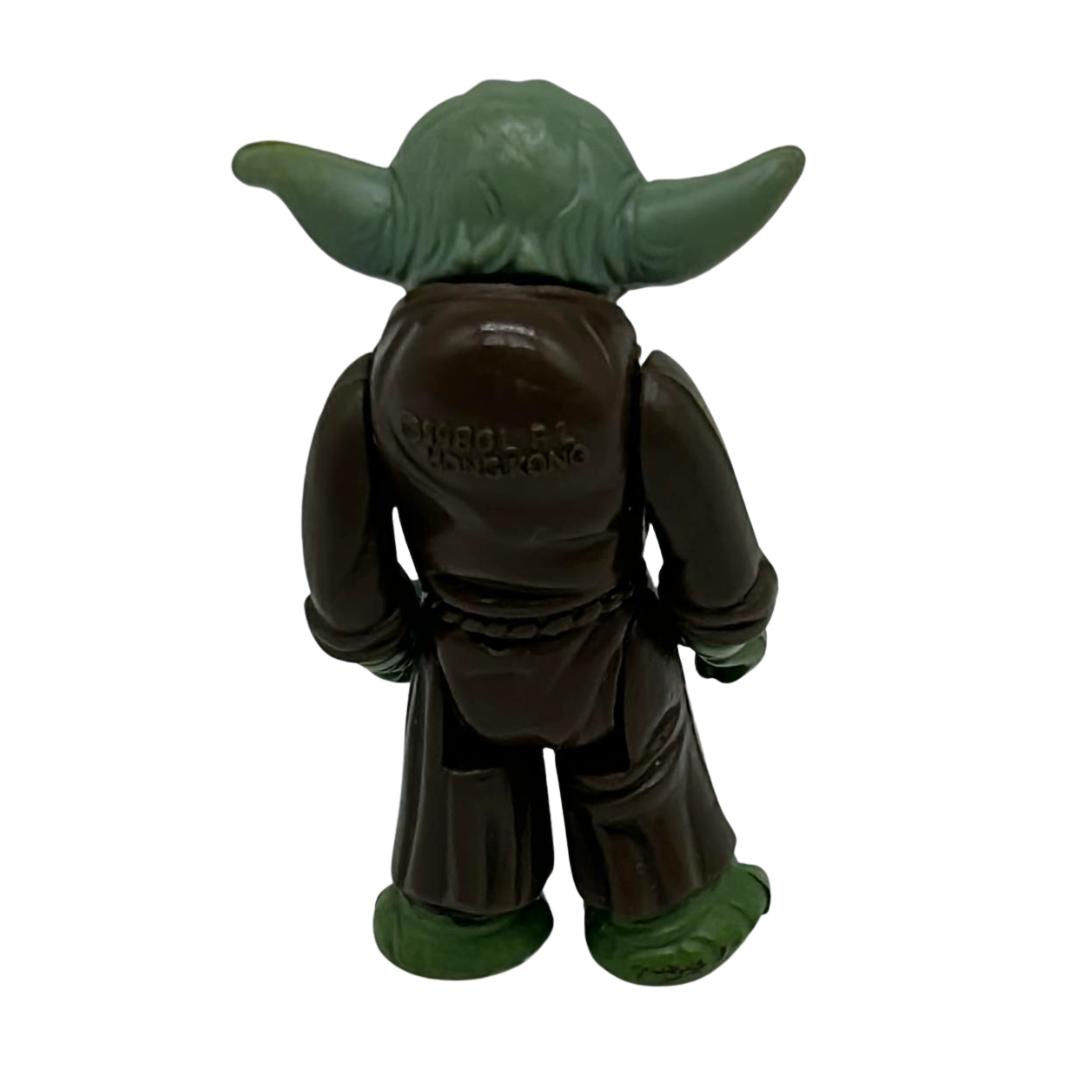 Vintage Star Wars Yoda figure Pac Man eyes 1980 LFL Hong Kong 333