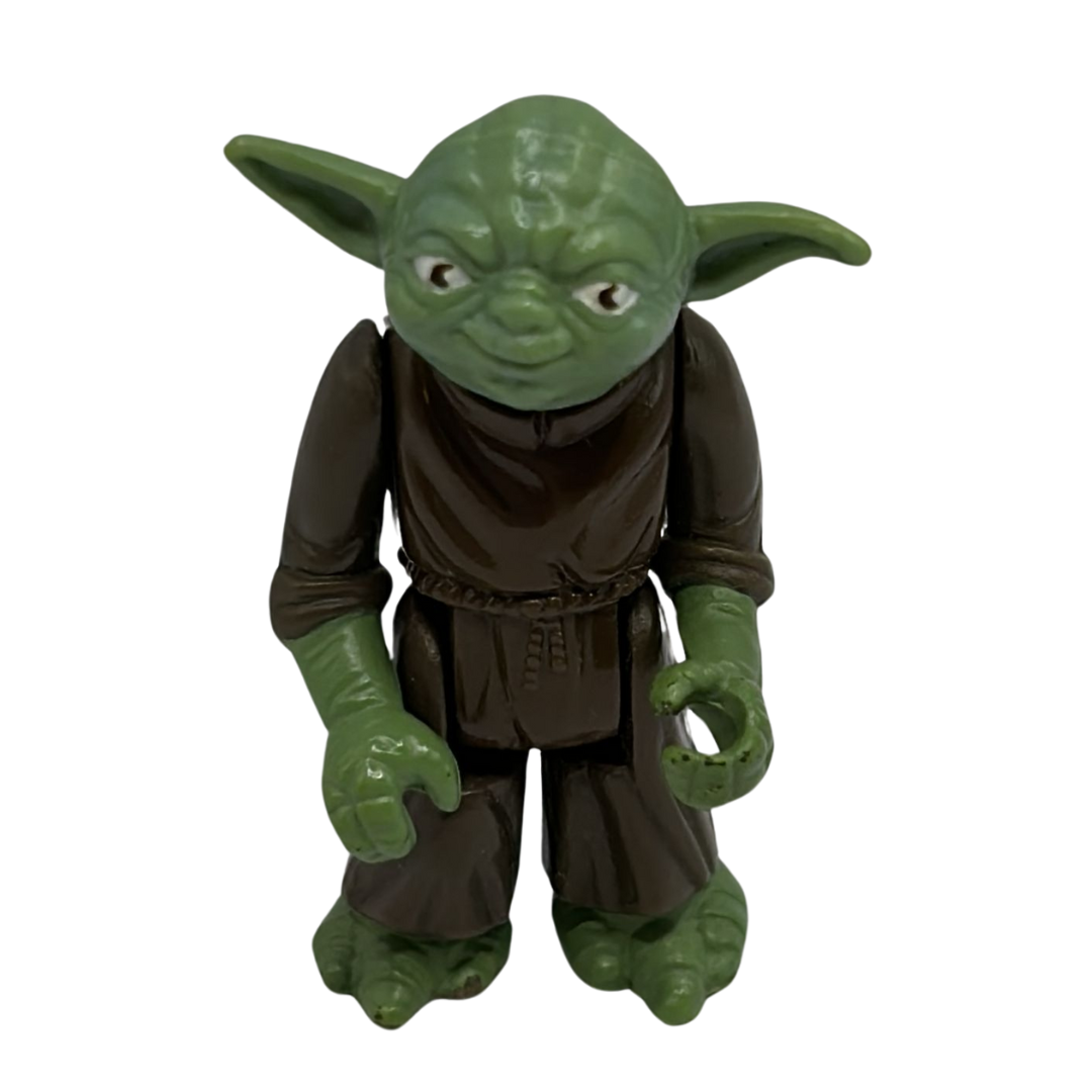 Vintage Star Wars Yoda figure with no accessories 1980 LFL Hong Kong 219E