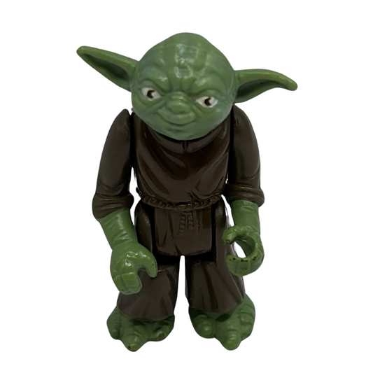 Vintage Star Wars Yoda figure with no accessories 1980 LFL Hong Kong 219E