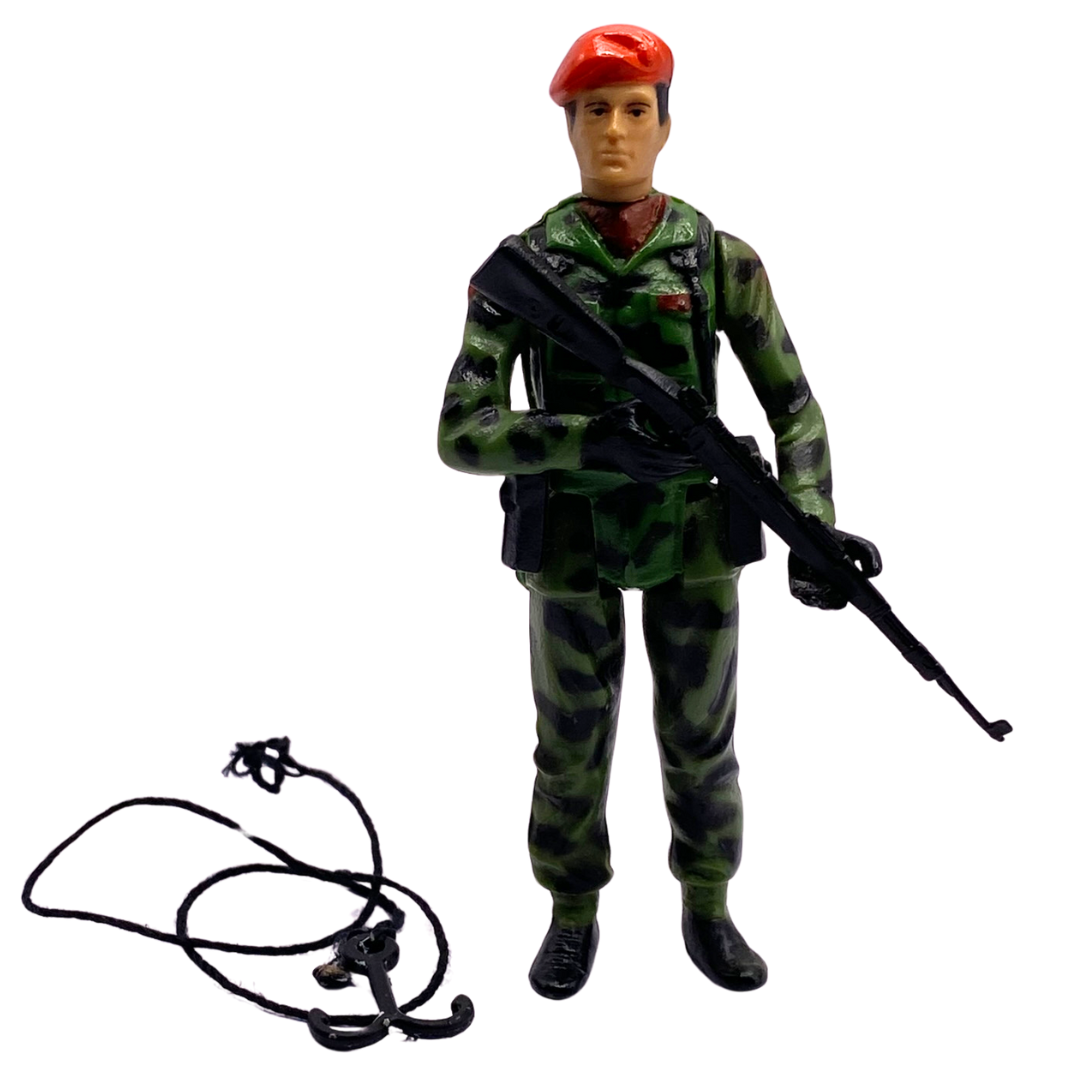 Action Force Z Force Captain Skip complete figure Palitoy orig black r ...