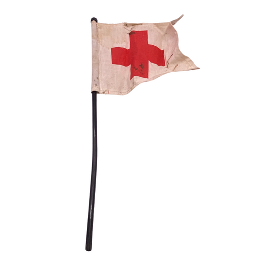 Vintage Action Man Medic flag part used 479