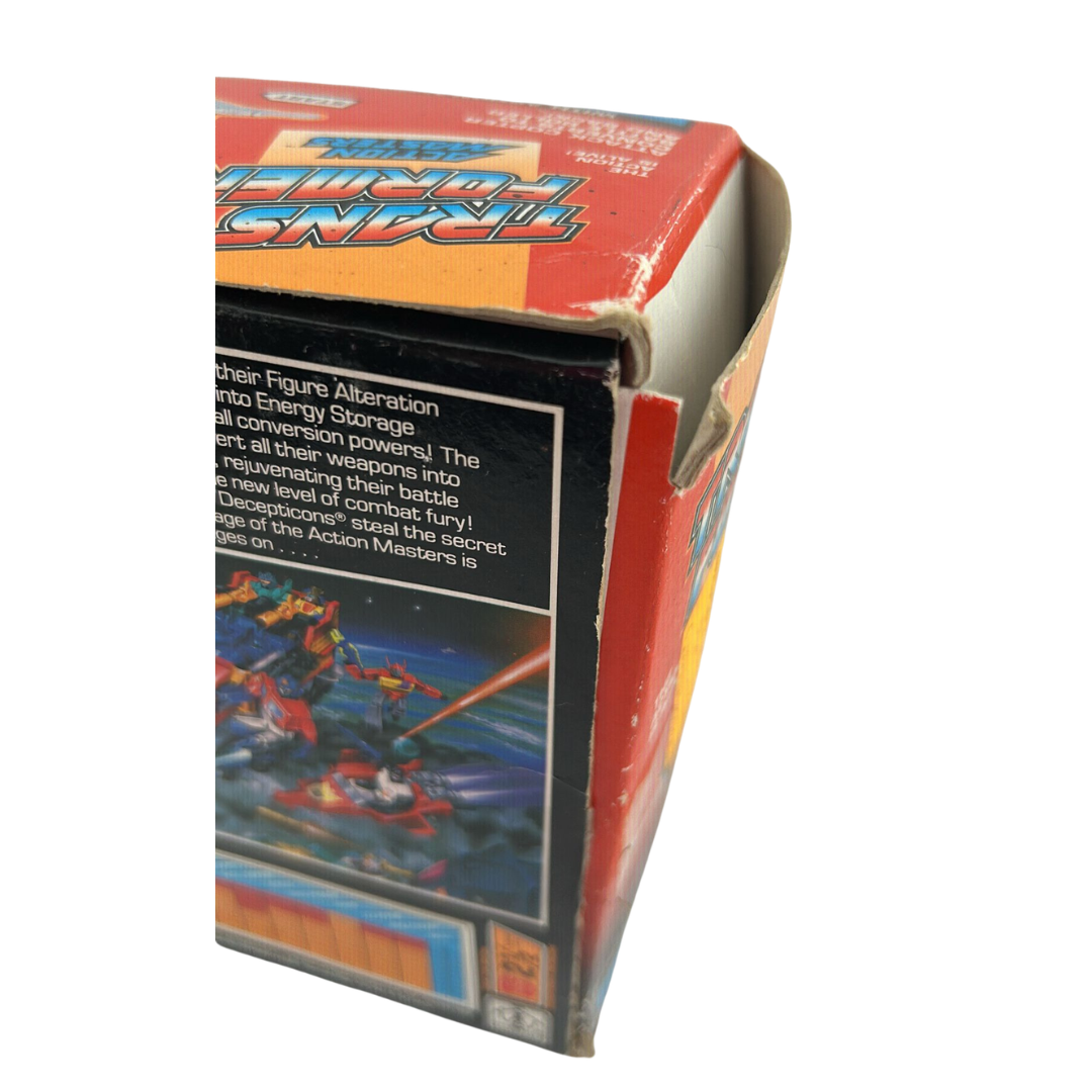 Transformers G1 Action Masters Over-Run & Attack Chopper with box not complete