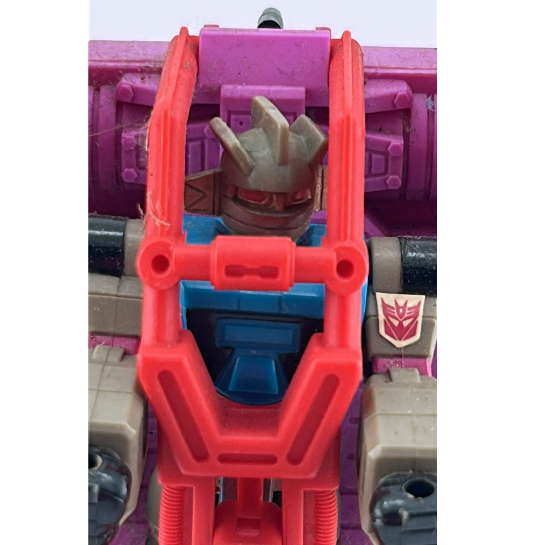 Transformers Action Masters Slicer exo-suit European Decepticon not complete 134