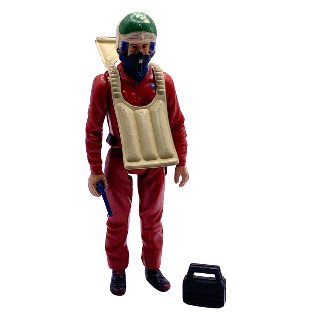 Vintage Palitoy Action Force Mission Pilot figure complete series one 109