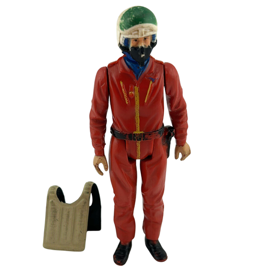 Action Force Mission Pilot & life jacket not complete by Palitoy 63