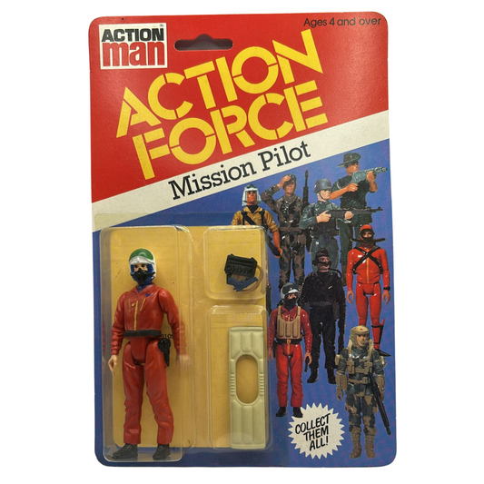 Action Force Mission Pilot MOC First Series good bubble