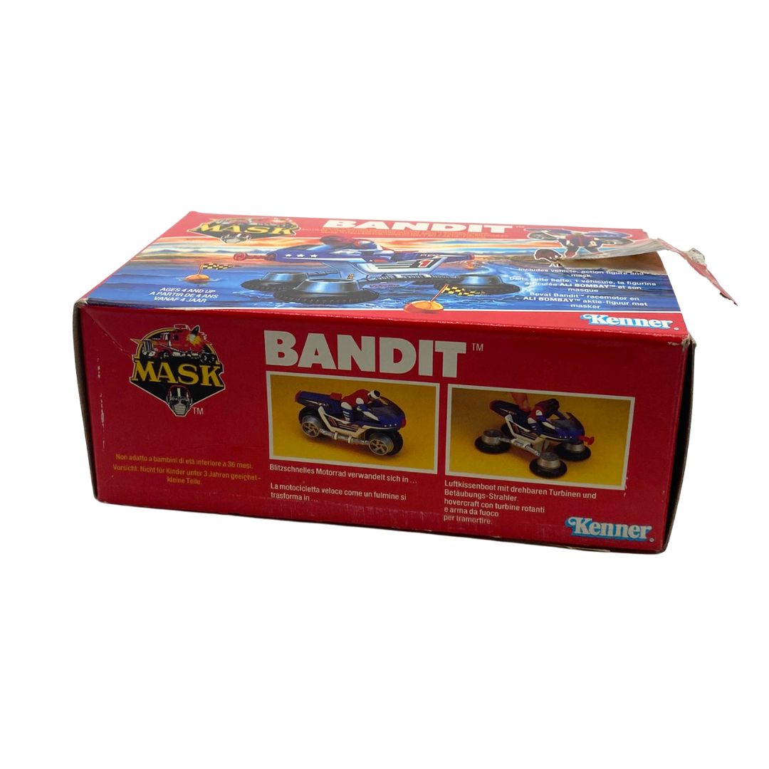 M.A.S.K. Bandit / Bullet empty box good colour by Kenner Ali Bombay