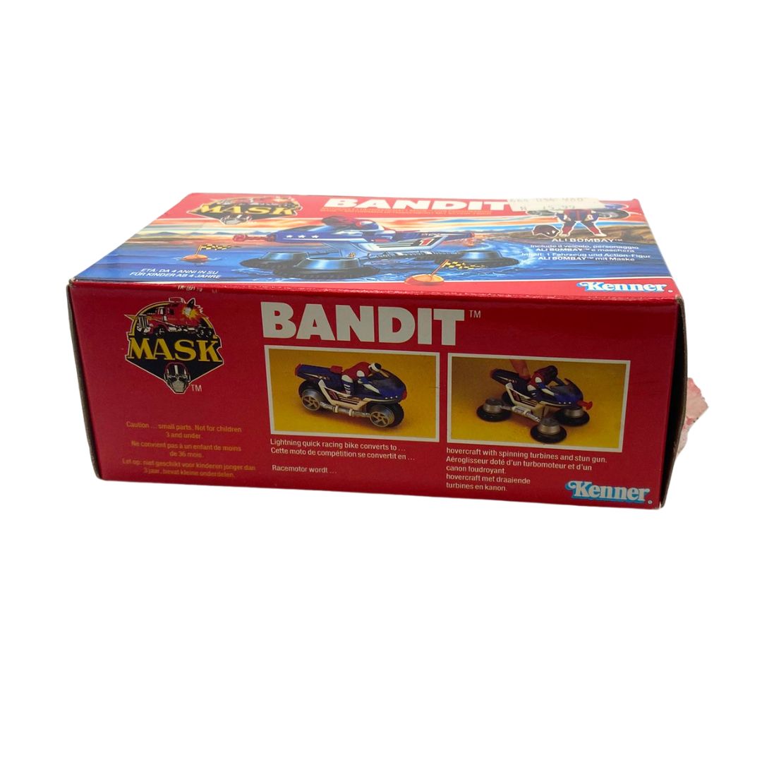 M.A.S.K. Bandit / Bullet empty box good colour by Kenner Ali Bombay