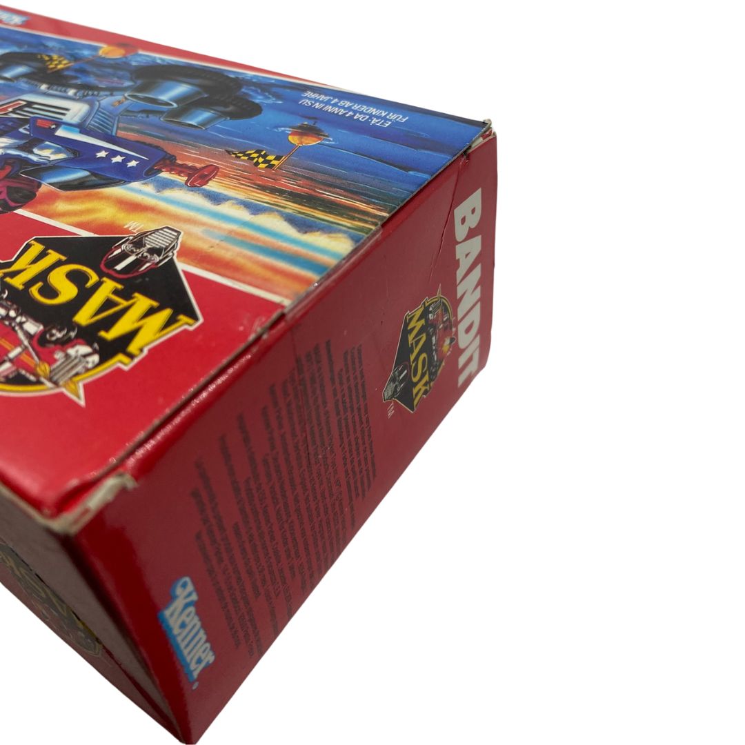 M.A.S.K. Bandit / Bullet empty box good colour by Kenner Ali Bombay