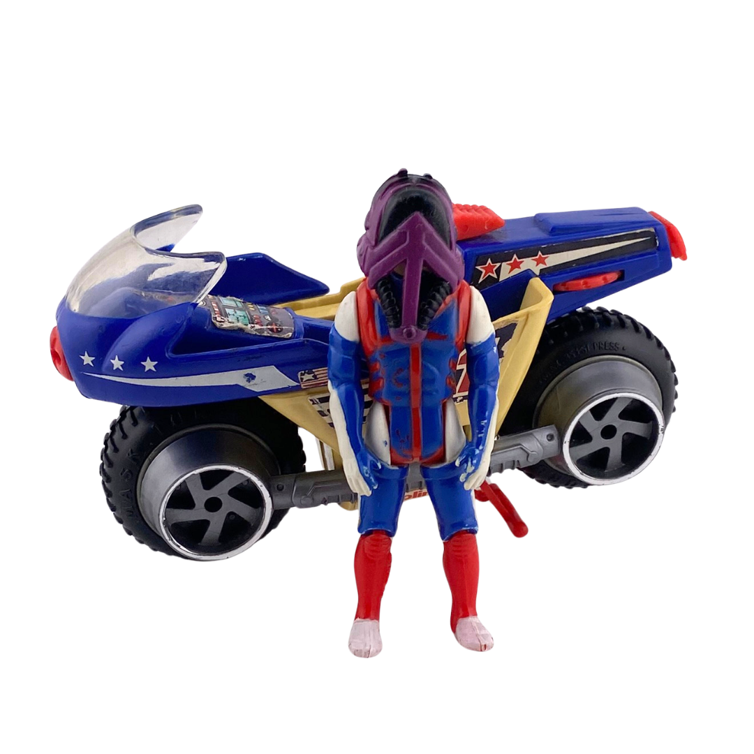 M.A.S.K. Bandit / Bullet complete vehicle with Ali Bombay & mask 278