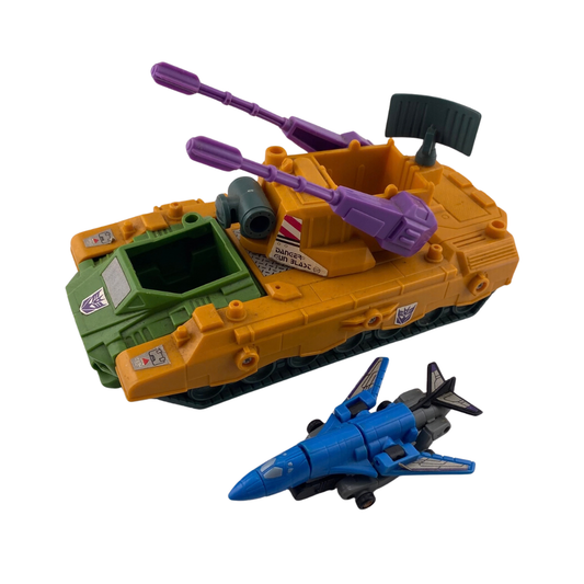 Transformers G1 Anti-Aircraft Micromasters near complete Spaceshot Blackout 355