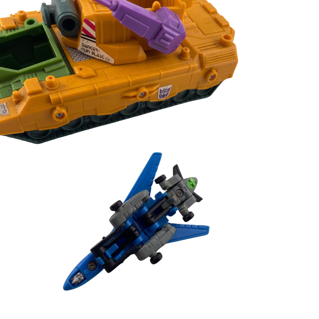 Transformers G1 Anti-Aircraft Micromasters near complete Spaceshot Blackout 355