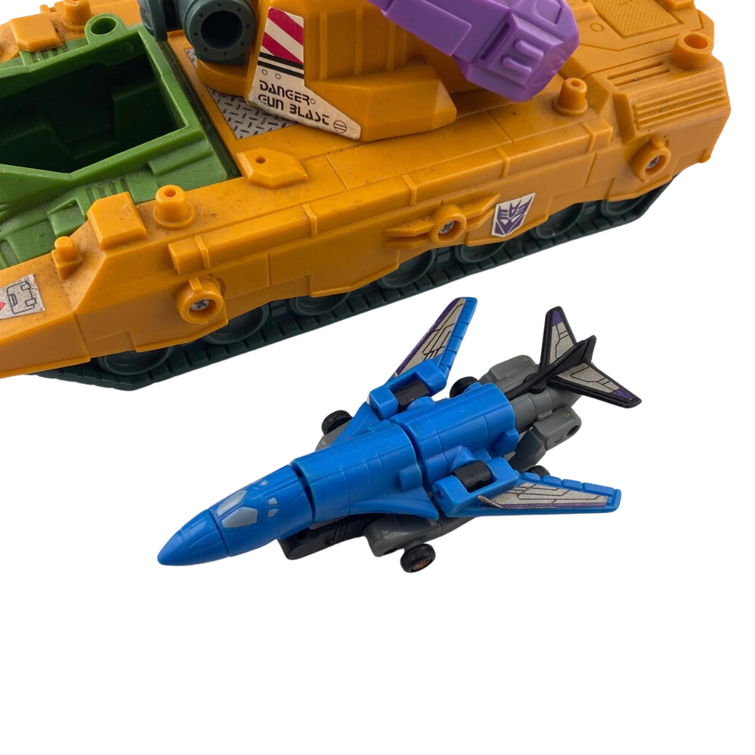 Transformers G1 Anti-Aircraft Micromasters near complete Spaceshot Blackout 355