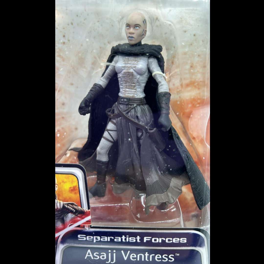 Asajj Ventress Clone Wars Sith Apprentice Separatist Forces 3.75" Star Wars MOC