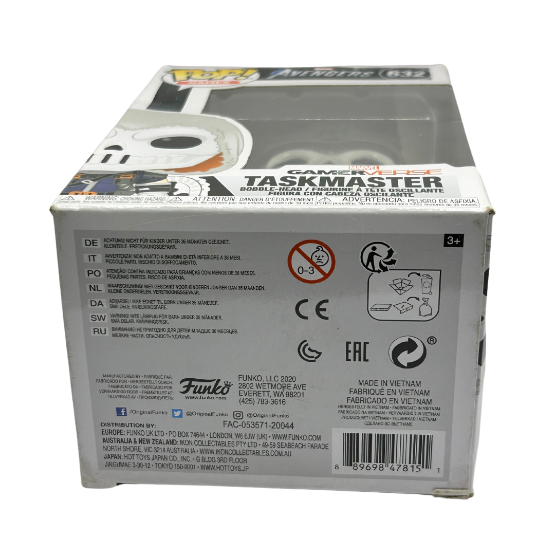 Pop Vinyl Taskmaster Avengers Gamerverse by Funko 632