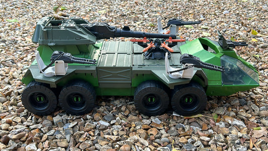 GI Joe, Action Force Rolling Thunder near complete with Armadillo