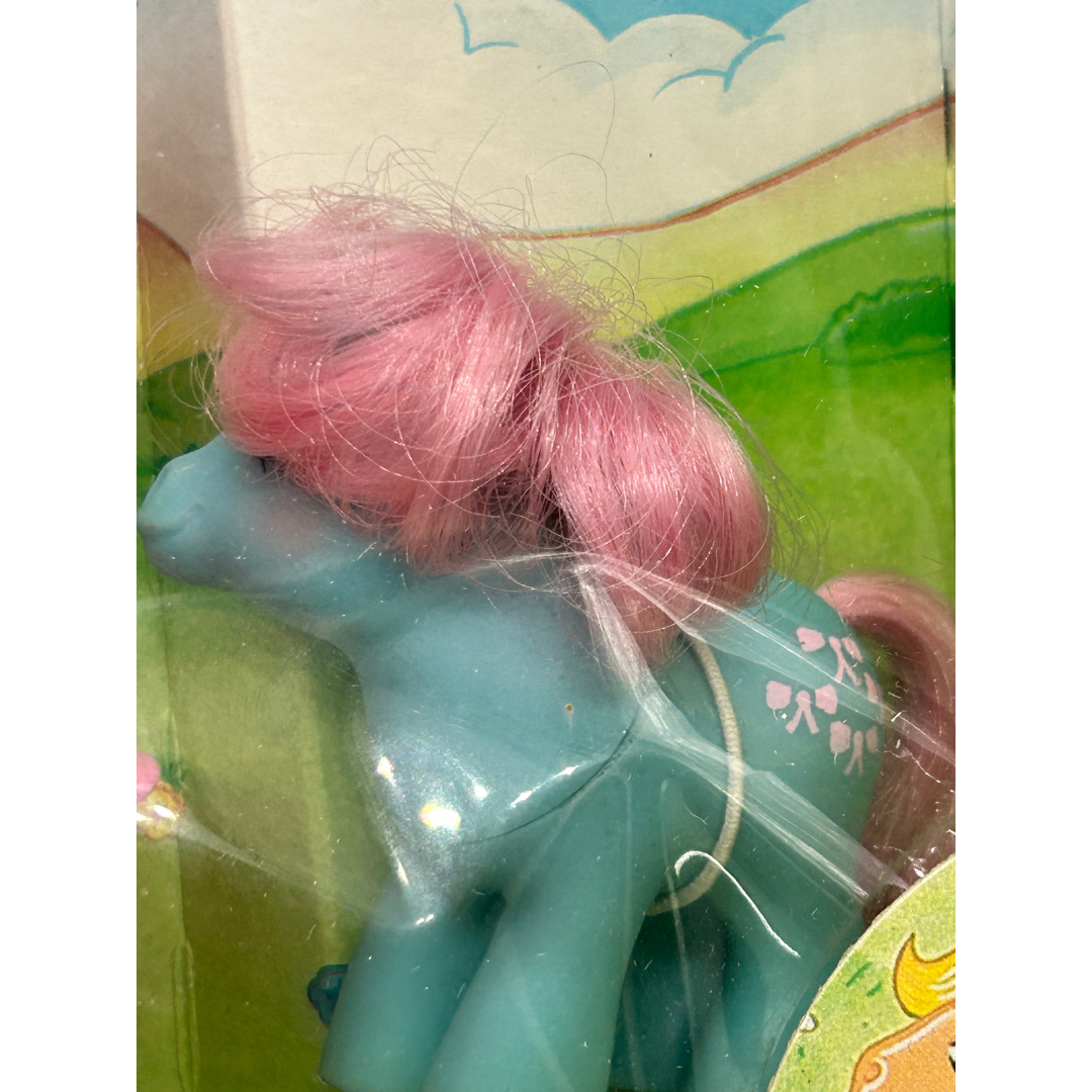 My Little Pony Baby Pony Stroller G1 with Baby Bow tie with box & inserts