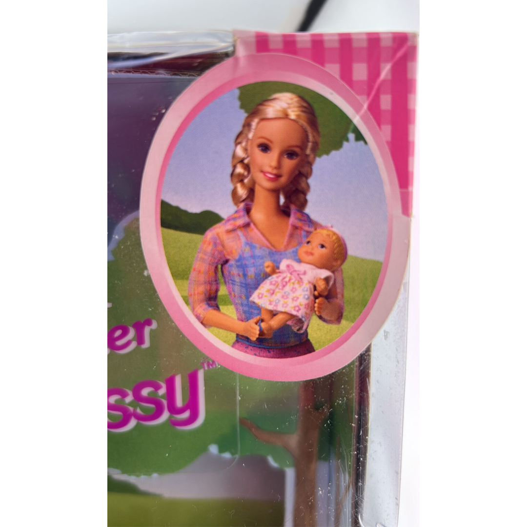 Barbie Walking Barbie & New Baby Sister Krissy & baby pram 22232