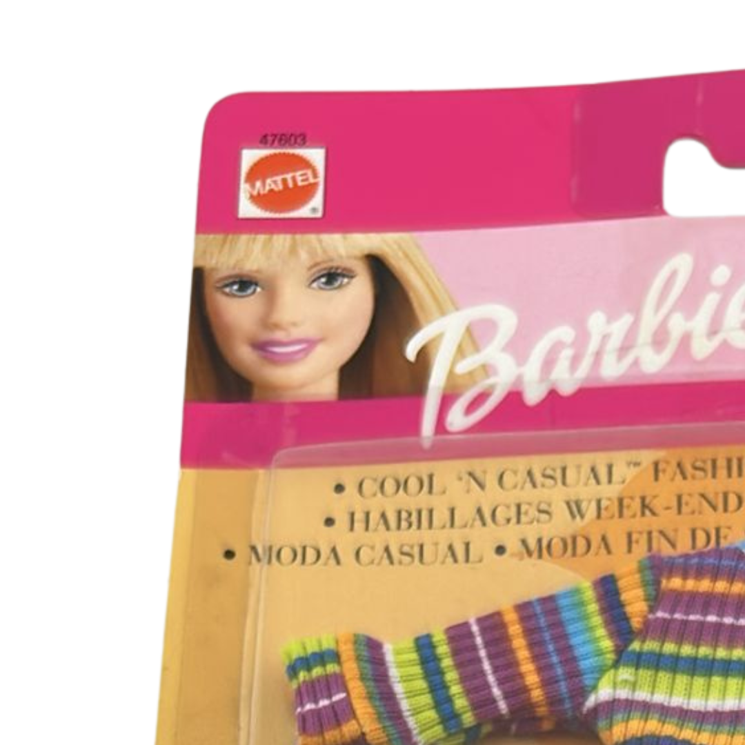 Barbie Cool and Casual clothing set jeans on card 47603 2001