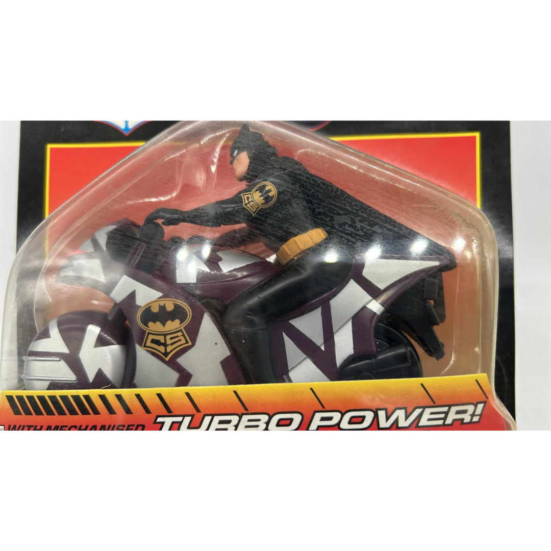 Batman The Animated Series Batcycle Turbo Power by Kenner Euro version MOC 373A