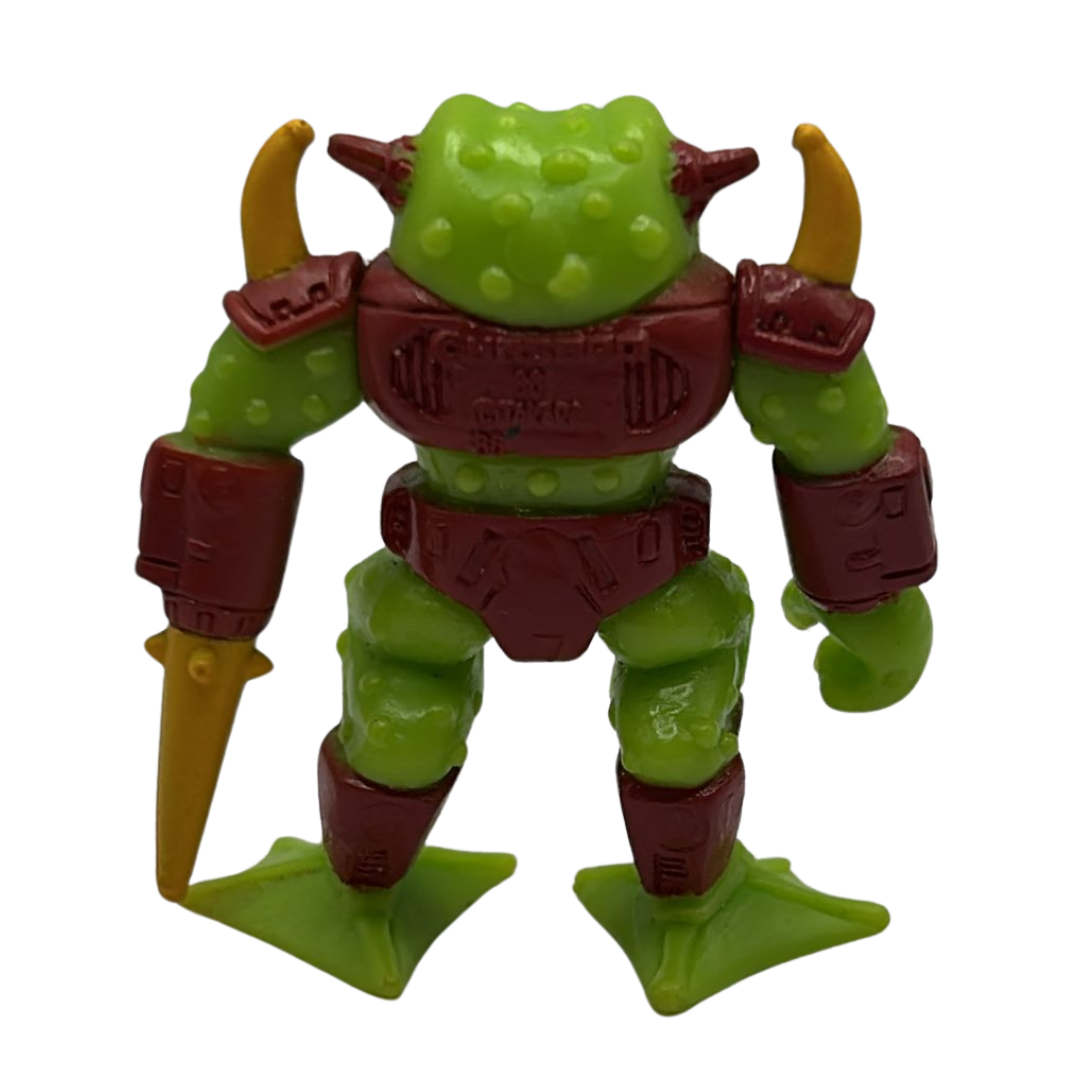 Battle Beasts Horny Toad complete & NON working rub by Hasbro 219