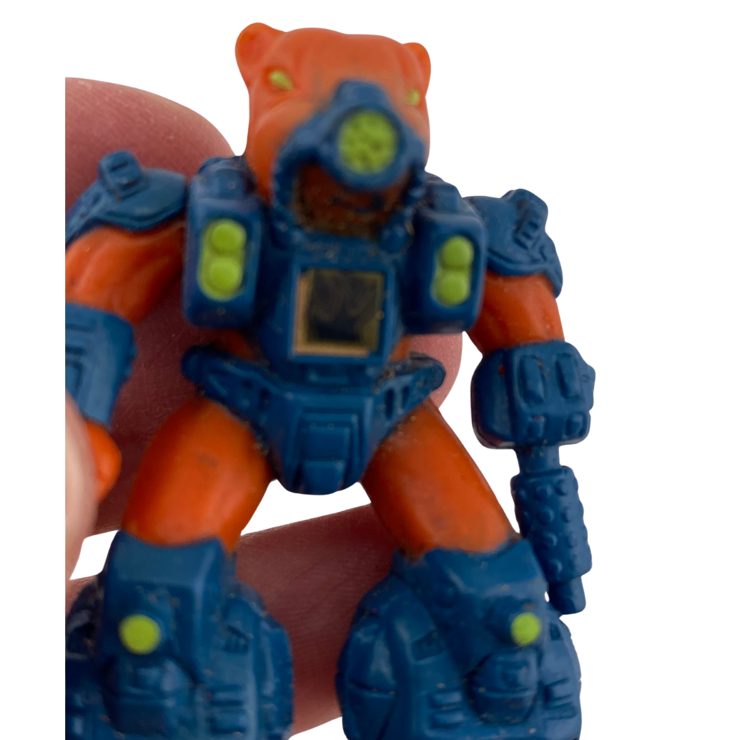 Battle Beasts War Weasel Figure 1987 working rub fire by Hasbro 327