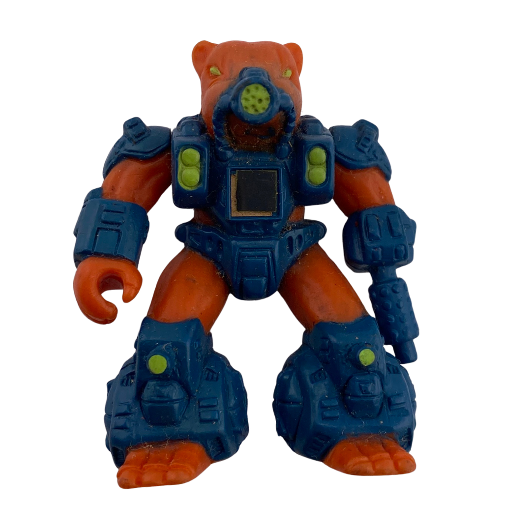 Battle Beasts War Weasel Figure 1987 working rub fire by Hasbro 327