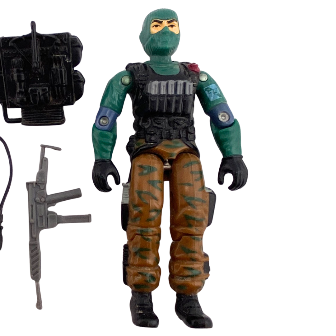 GI Joe, Action Force Beach-Head complete figure damaged crotch 933