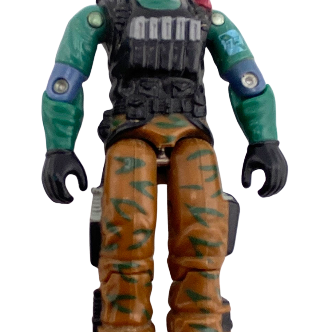 GI Joe, Action Force Beach-Head complete figure damaged crotch 933