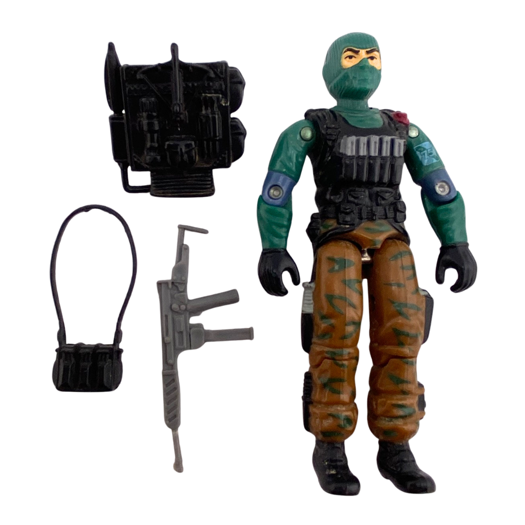 GI Joe, Action Force Beach-Head complete figure damaged crotch 933