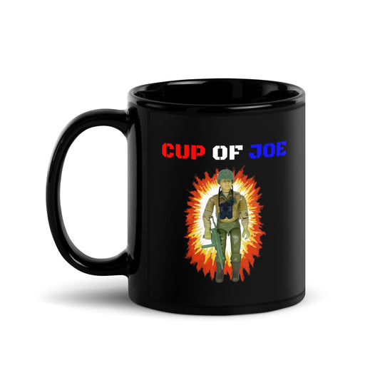 Vintage style G.I. Joe Cup Of Joe mug with Duke and Cobra Commander