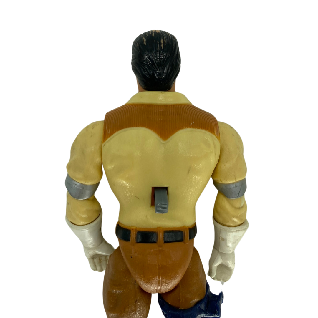 Vintage Bravestarr figure by Mattel, working arm action, Brave Star