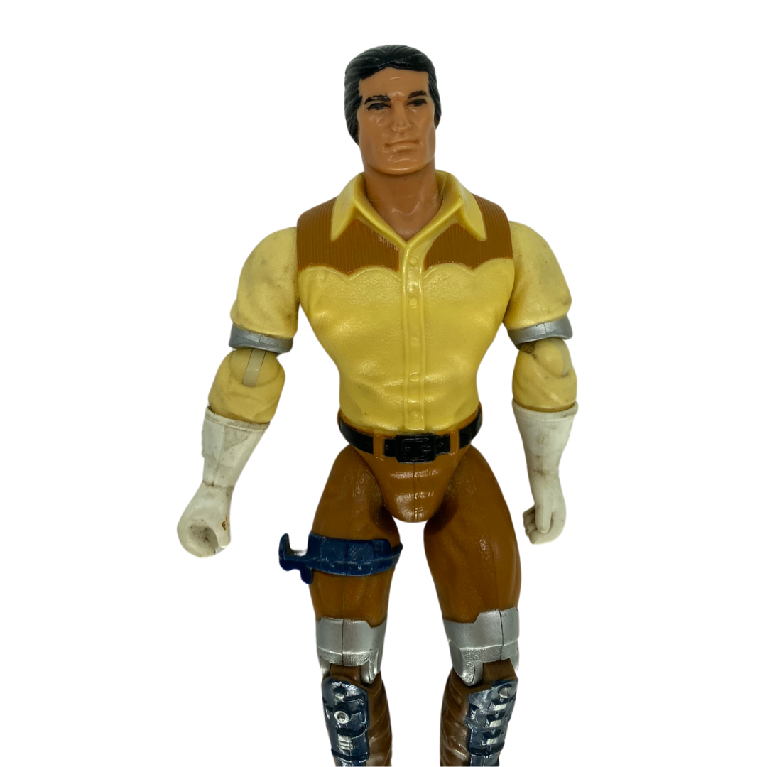 Bravestarr figure with working arm action.