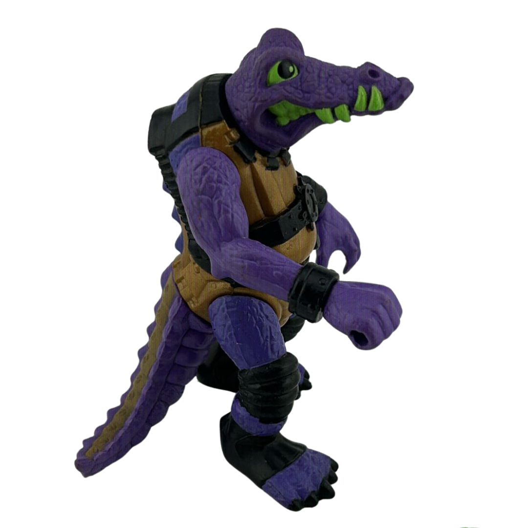 Bucky O’Hare Al Negator figure complete 1990 by Hasbro Alnegator 338A