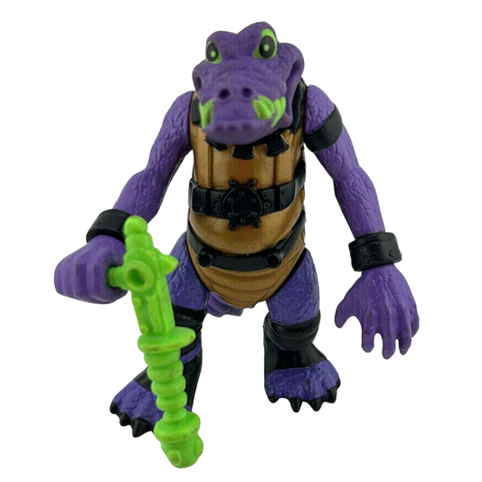 Bucky O’Hare Al Negator figure complete 1990 by Hasbro Alnegator 338A
