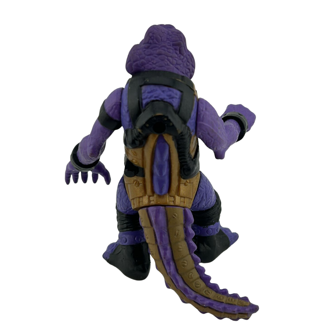 Bucky O’Hare Al Negator figure complete 1990 by Hasbro Alnegator 338A