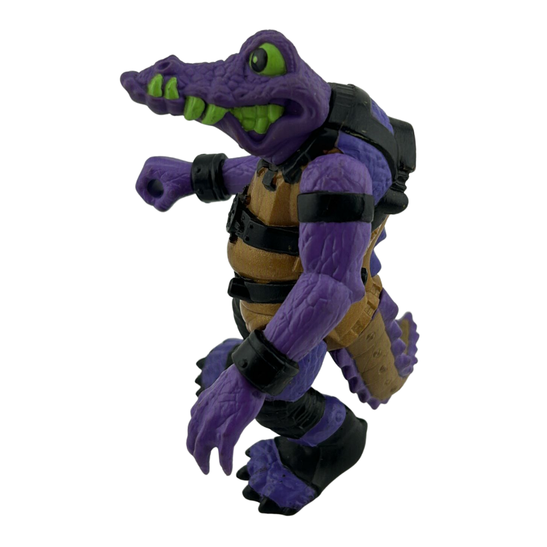 Bucky O’Hare Al Negator figure complete 1990 by Hasbro Alnegator 338A