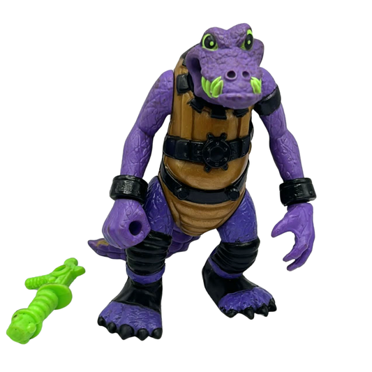 Bucky O’Hare Al Negator figure complete 1990 by Hasbro Alnegator 12