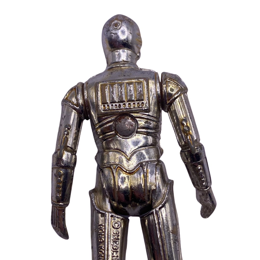 Vintage Star Wars C3PO first 12 1977 GMFGI Hong Kong loose limbs 339