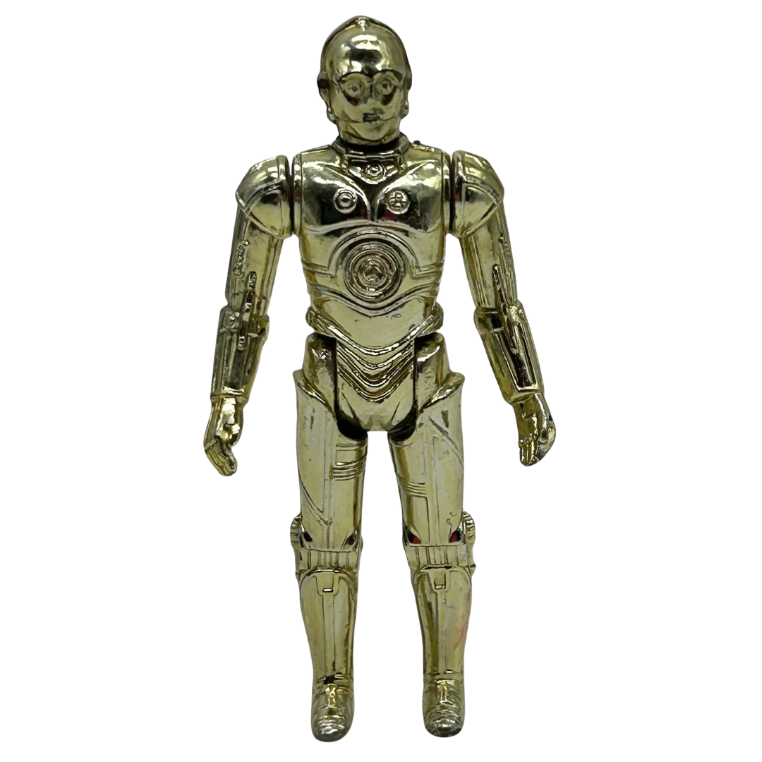 Vintage Star Wars C3PO fixed limbs version 1977 GMFGI Hong Kong 239