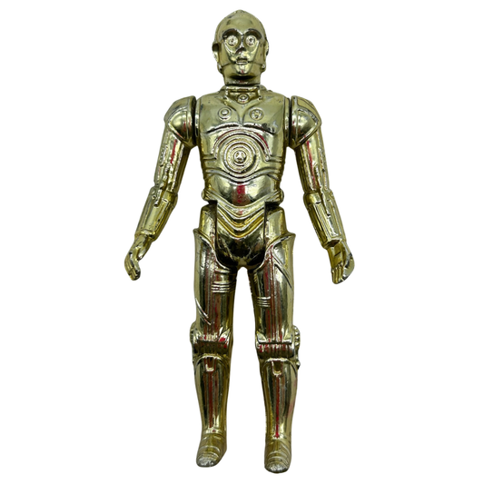 Vintage Star Wars C3PO fixed limbs version 1977 GMFGI Hong Kong 239