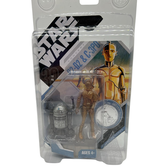 Star Wars Concept R2-D2 & C-3P0 30th Anniversary Signature Series MOC